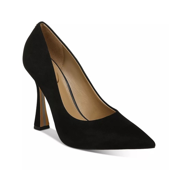 Sam Edelman Shoes - Sam Edelman Antonia Pointed Toe Pump Black Suede Size 8.5